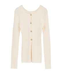 CLANE | CLANE/クラネ/W FACE GOLD BUTTON KNIT TOPS(カーディガン/ボレロ)