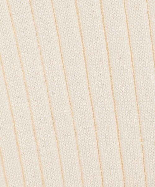 CLANE（クラネ）の「CLANE/クラネ/W FACE GOLD BUTTON KNIT TOPS（カーディガン/ボレロ・レディース・ブラック/アイボリー・1）」の8枚目の写真