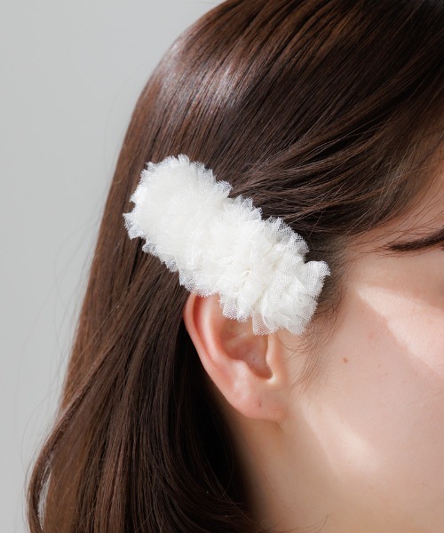 ルーシュレースピン（ヘアピン）｜flower（フラワー）のファッション