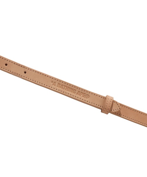 A BATHING APE(アベイシングエイプ)の「1ST CAMO LEATHER SHOULDER BAG(ショルダーバッグ・メンズ・グリーン・FREE)」の6枚目の写真