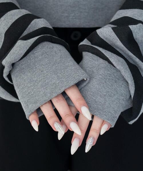 WEGO（ウィゴー）の「WEGO/【26年春新作】グラフィックオフショルショートスウェット（スウェット・レディース・杢グレー/その他1・FREE）」の6枚目の写真