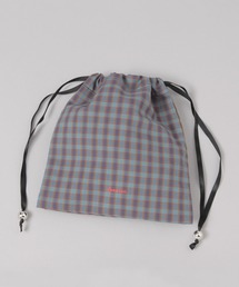 JEANASIS（ジーナシス）の「CHECKキンチャクポーチ/638858（その他）」