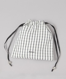 JEANASIS（ジーナシス）の「CHECKキンチャクポーチ/638858（その他）」