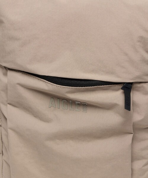 AIGLE(エーグル)の「撥水 ネイバーフッド バッグパック 18L(バックパック/リュック・レディース・ブラウン/ブラック・FREE)」の8枚目の写真