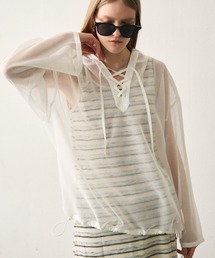 uchi.（ウチ）の「メッシュフーディープルオーバー（パーカー）」