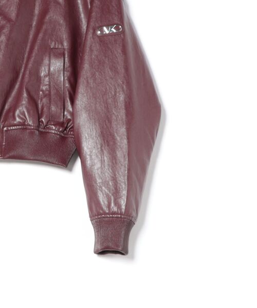 MICHAEL KORS(マイケルコース)の「クロップド ボンバージャケット(ブルゾン・レディース・レッド系・S/XXS/XS)」の4枚目の写真