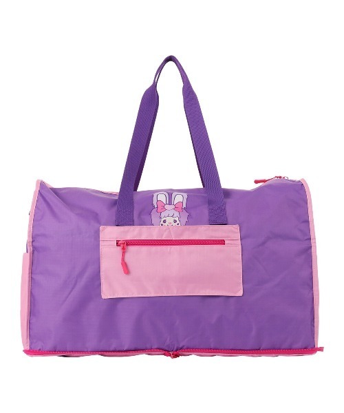 SAC'S BARJean(サックスバージーン)の「【しなこモンチッチ】 折りたたみボストンバッグL(ボストンバッグ・レディース・パープル・FREE)」の14枚目の写真