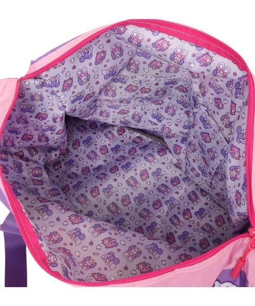 SAC'S BARJean(サックスバージーン)の「【しなこモンチッチ】 折りたたみボストンバッグL(ボストンバッグ・レディース・パープル・FREE)」の17枚目の写真