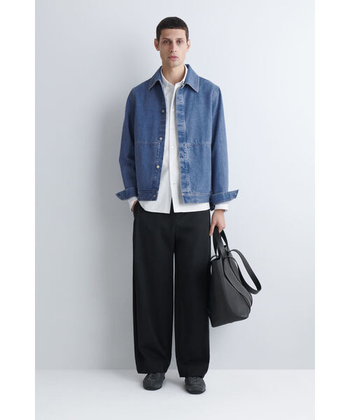 ミニマルデニムジャケット