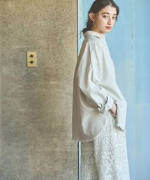 フリンジデニムシャツ