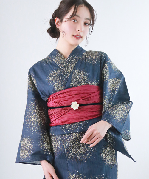 KYOETSU（キョウエツ）の「ベロア帯締め（和装小物・レディース・ブラック系その他/ホワイト系その他4/パープル系その他2/パープル系その他/ブラック系その他4/ホワイト系その他/ホワイト系その他2/ゴールド系その他4/ゴールド系その他3/ゴールド系その他2/レッド系その他4/ブラック系その他2/ゴールド系その他/レッド系その他3/レッド系その他/パープル系その他4/レッド系その他2/パープル系その他3/ブラック系その他3/ホワイト系その他3・ONE SIZE）」の7枚目の写真