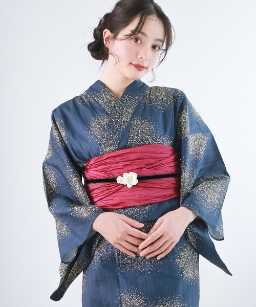 KYOETSU（キョウエツ）の「ベロア帯締め（和装小物・レディース・ブラック系その他/ホワイト系その他4/パープル系その他2/パープル系その他/ブラック系その他4/ホワイト系その他/ホワイト系その他2/ゴールド系その他4/ゴールド系その他3/ゴールド系その他2/レッド系その他4/ブラック系その他2/ゴールド系その他/レッド系その他3/レッド系その他/パープル系その他4/レッド系その他2/パープル系その他3/ブラック系その他3/ホワイト系その他3・ONE SIZE）」の8枚目の写真