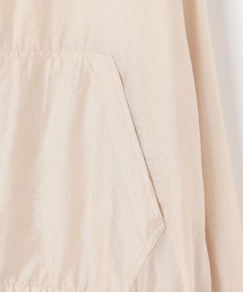 BAYFLOW（ベイフロー）の「[シルエット調整可能]シアーリブブルゾン（ブルゾン・レディース・サンドベージュ/ブラック/アイボリー・FREE）」の20枚目の写真