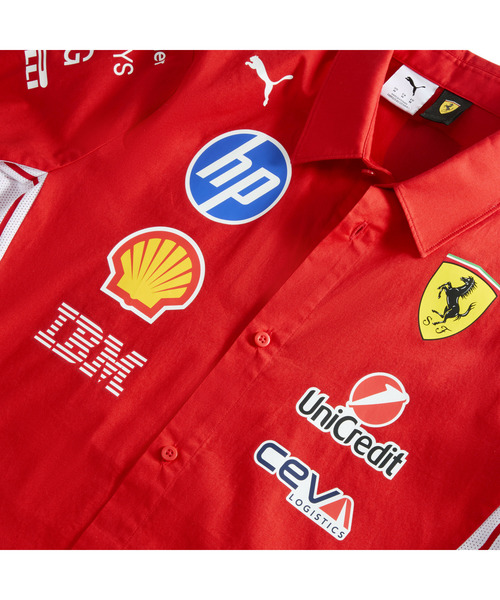 PUMA(プーマ)の「PUMA プーマ ユニセックス フェラーリ レプリカ チーム 半袖 シャツ(その他トップス・メンズ・レッド・X-SMALL/X-LARGE/LARGE/MEDIUM/SMALL)」の3枚目の写真