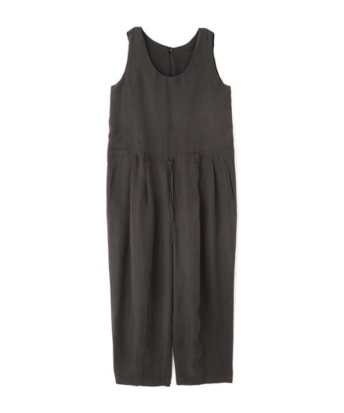 ETRE TOKYO(エトレトウキョウ)の「【先行予約限定 10%OFF】クルーネックキュプラタンクオールインワン(つなぎ/オールインワン・レディース・ブラック/ブラウン・S/M)」の18枚目の写真