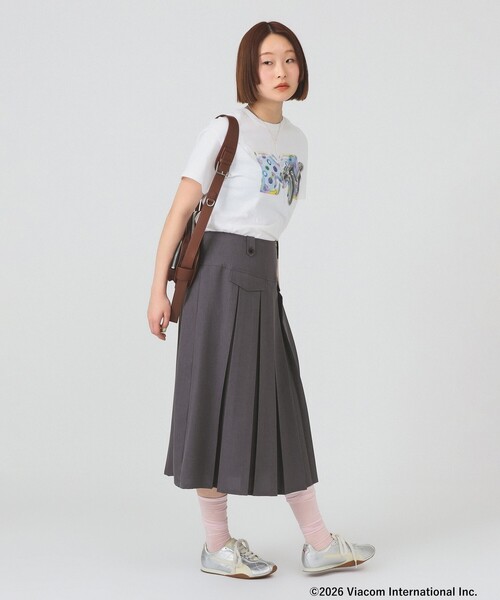 Ray BEAMS(レイビームス)の「【8/6 再値下げ】【別注】MTV DOT T-SHIRT(Tシャツ/カットソー・レディース・ホワイト・ONE SIZE)」の3枚目の写真