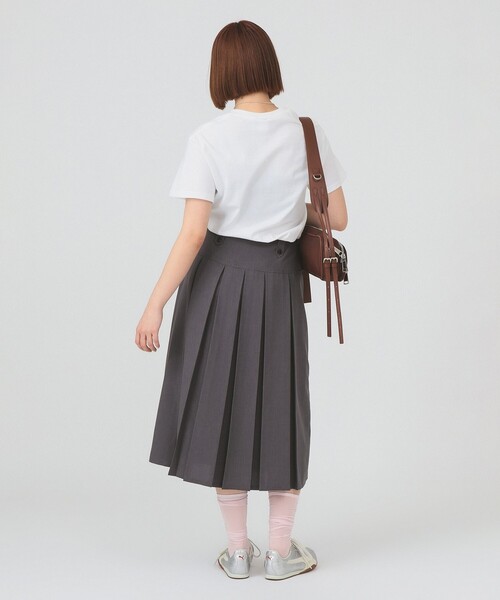Ray BEAMS(レイビームス)の「【8/6 再値下げ】【別注】MTV DOT T-SHIRT(Tシャツ/カットソー・レディース・ホワイト・ONE SIZE)」の4枚目の写真