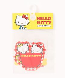 sanrio（サンリオ）の「sanrio/サンリオ　HELLO KITTY ステッカー３枚セット（ステッカー/テープ）」