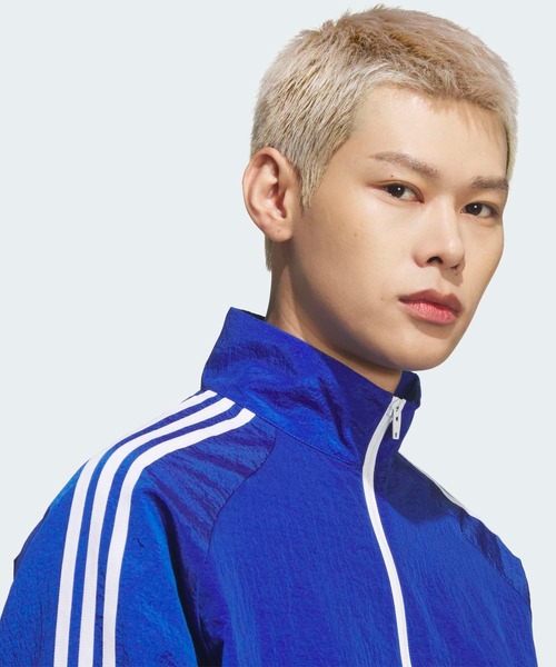 adidas（アディダス）の「FTBL ジャケット BY / アディダスオリジナルス adidas Originals（ナイロンジャケット・メンズ・ブルー系その他/ブルー・XX-LARGE/3XL/LARGE/MEDIUM/SMALL/X-LARGE/X-SMALL）」の6枚目の写真