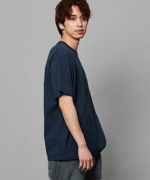 EDWIN（エドウィン）の「EDWIN エドウィン スーベニア プリントTシャツ 半袖（Tシャツ/カットソー・メンズ・アイボリー/ブラック/ブルー/ネイビー・MEDIUM/LARGE/X-LARGE）」の7枚目の写真