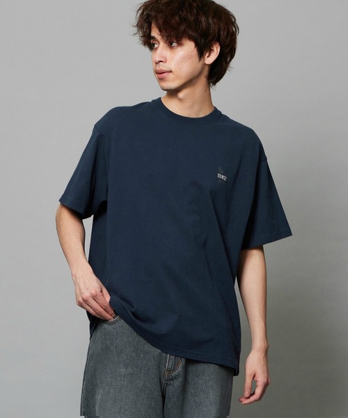 EDWIN（エドウィン）の「EDWIN エドウィン スーベニア プリントTシャツ 半袖（Tシャツ/カットソー・メンズ・アイボリー/ブラック/ブルー/ネイビー・MEDIUM/LARGE/X-LARGE）」の8枚目の写真