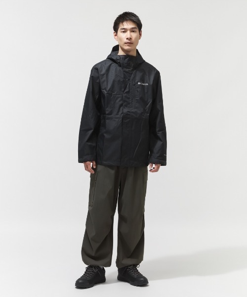 Columbia(コロンビア)の「コロンビア ハイクバウンドIIジャケット(マウンテンパーカー・メンズ・ブラック/チャコールグレー・S/M/L/LL)」の7枚目の写真