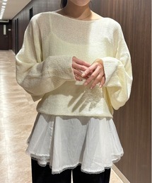 gossara | ドルマンシアーニット(ニット/セーター)