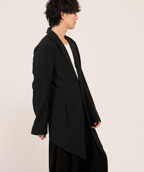 mj11498- ﾏﾙﾁｼｰﾑ4B-ﾛﾝｸﾞJKT ジャケット(458006-460J)（テーラード