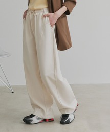 ad thie（アドティエ）の「スウェット ワイド カーブパンツ（スウェットパンツ）」