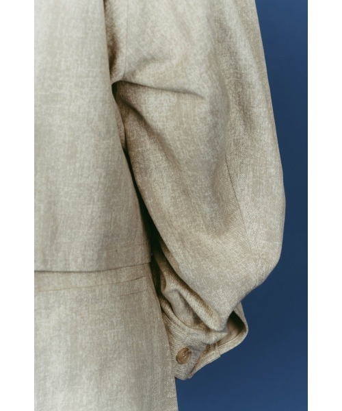Knuth Marf(クヌースマーフ)の「rounded pocket jacket(unisex)(デニムジャケット・レディース・ブラック/ダークアッシュ・FREE)」の20枚目の写真