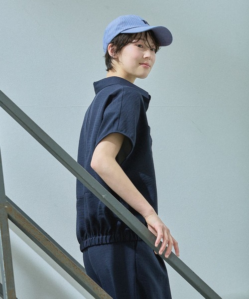 LAKOLE(ラコレ)の「ロゴストライプキャップ / 640294(キャップ・レディース・ライトブルー/オフホワイト/チャコール・FREE)」の13枚目の写真