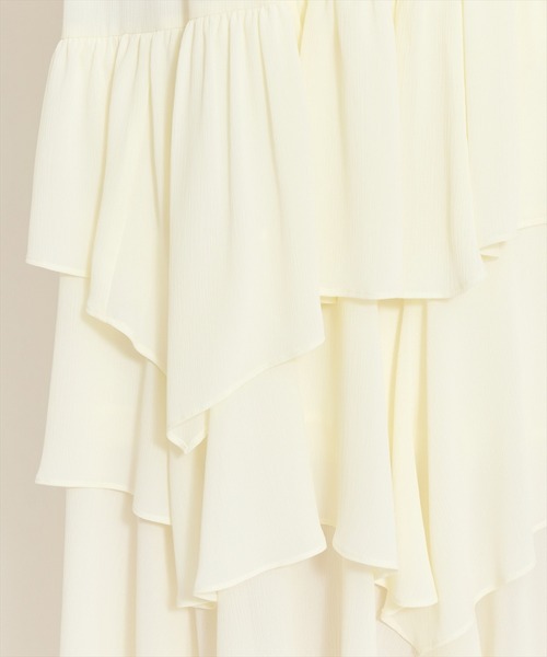 WILLSELECTION(ウィルセレクション)の「アシメティアードスカート(スカート・レディース・オフホワイト/ホワイト系その他/ブラック系その他/サックスブルー・FREE)」の10枚目の写真