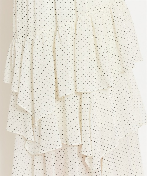 WILLSELECTION(ウィルセレクション)の「アシメティアードスカート(スカート・レディース・オフホワイト/ホワイト系その他/ブラック系その他/サックスブルー・FREE)」の18枚目の写真