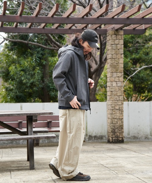 NO NEED（ノーニード）の「ストレッチジップパーカー（Tシャツ/カットソー・メンズ・ブラック/グレー系その他/ネイビー・LL）」の19枚目の写真