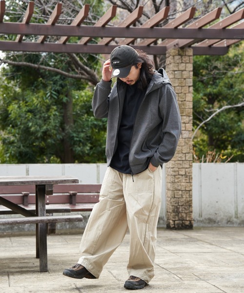 NO NEED（ノーニード）の「ストレッチジップパーカー（Tシャツ/カットソー・メンズ・ブラック/グレー系その他/ネイビー・LL）」の21枚目の写真