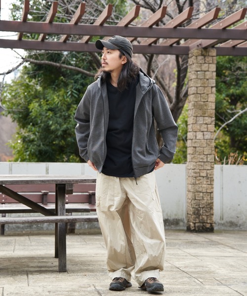 NO NEED（ノーニード）の「ストレッチジップパーカー（Tシャツ/カットソー・メンズ・ブラック/グレー系その他/ネイビー・LL）」の22枚目の写真