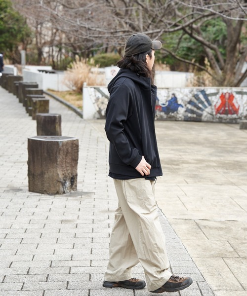 NO NEED（ノーニード）の「ストレッチジップパーカー（Tシャツ/カットソー・メンズ・ブラック/グレー系その他/ネイビー・LL）」の11枚目の写真