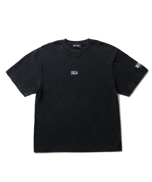 WIND AND SEA（ウィンダンシー）の「【ZOZO限定】BLACK EDITION S/S TEE（Tシャツ/カットソー・メンズ・ブラック×パープル/ブラック×レッド/ブラック×ブルー・MEDIUM/SMALL/X-LARGE/LARGE）」の3枚目の写真
