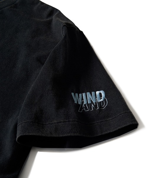 WIND AND SEA（ウィンダンシー）の「【ZOZO限定】BLACK EDITION S/S TEE（Tシャツ/カットソー・メンズ・ブラック×パープル/ブラック×レッド/ブラック×ブルー・MEDIUM/SMALL/X-LARGE/LARGE）」の7枚目の写真