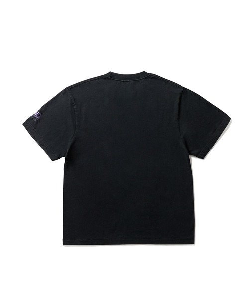 WIND AND SEA（ウィンダンシー）の「【ZOZO限定】BLACK EDITION S/S TEE（Tシャツ/カットソー・メンズ・ブラック×パープル/ブラック×レッド/ブラック×ブルー・MEDIUM/SMALL/X-LARGE/LARGE）」の11枚目の写真