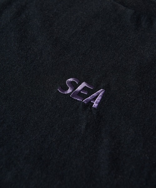 WIND AND SEA（ウィンダンシー）の「【ZOZO限定】BLACK EDITION S/S TEE（Tシャツ/カットソー・メンズ・ブラック×パープル/ブラック×レッド/ブラック×ブルー・MEDIUM/SMALL/X-LARGE/LARGE）」の9枚目の写真