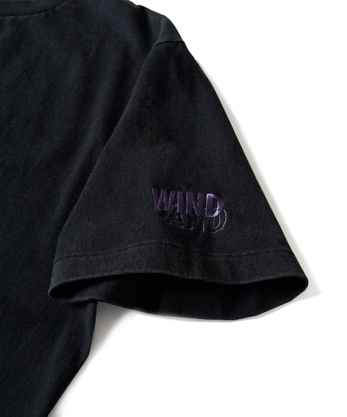 WIND AND SEA（ウィンダンシー）の「【ZOZO限定】BLACK EDITION S/S TEE（Tシャツ/カットソー・メンズ・ブラック×パープル/ブラック×レッド/ブラック×ブルー・MEDIUM/SMALL/X-LARGE/LARGE）」の10枚目の写真