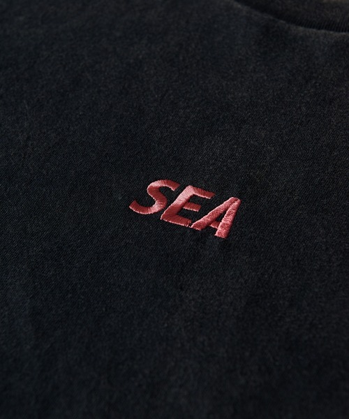 WIND AND SEA（ウィンダンシー）の「【ZOZO限定】BLACK EDITION S/S TEE（Tシャツ/カットソー・メンズ・ブラック×パープル/ブラック×レッド/ブラック×ブルー・MEDIUM/SMALL/X-LARGE/LARGE）」の12枚目の写真