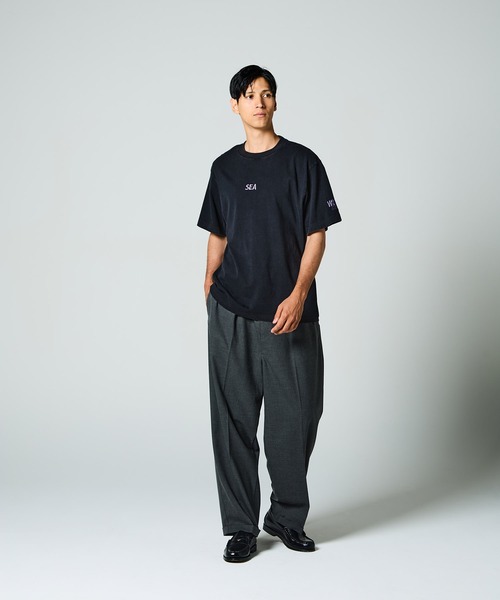 WIND AND SEA(ウィンダンシー)の「【ZOZO限定】BLACK EDITION S/S TEE(Tシャツ/カットソー・メンズ・ブラック×パープル/ブラック×レッド/ブラック×ブルー・MEDIUM/SMALL/X-LARGE/LARGE)」の19枚目の写真