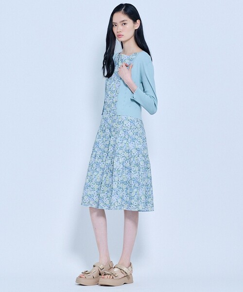 TOCCA(トッカ)の「STELLA BREEZE KNIT カーディガン(カーディガン/ボレロ・レディース・アイボリー系/ブラック系/ブルー系・SMALL/MEDIUM)」の9枚目の写真