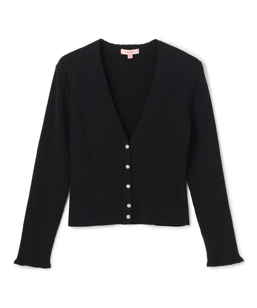 TOCCA(トッカ)の「STELLA BREEZE KNIT カーディガン(カーディガン/ボレロ・レディース・アイボリー系/ブラック系/ブルー系・SMALL/MEDIUM)」の12枚目の写真