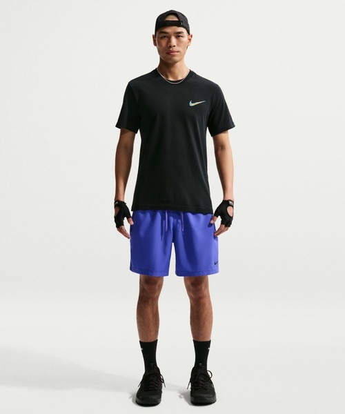 NIKE（ナイキ）の「ナイキ NIKE ナイキ DF FORM GFX FILL ショート（その他パンツ・メンズ・バイオレット/グレー・S/M/L/LL/3L）」の5枚目の写真