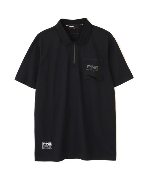PING(ピン)の「【PING APPAREL】サンベール×クールフローカノコ半袖ポロシャツ <GOLD> (LADIES)(ポロシャツ・メンズ・ブラック/ホワイト/ピンク・LL1/M/L/LL/S)」の8枚目の写真