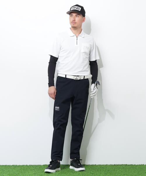 PING(ピン)の「【PING APPAREL】サンベール×クールフローカノコ半袖ポロシャツ <GOLD> (LADIES)(ポロシャツ・メンズ・ブラック/ホワイト/ピンク・LL1/M/L/LL/S)」の13枚目の写真