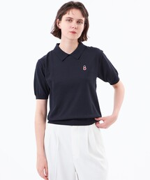 【WEB&一部店舗限定】バッキンガムベア ポロカラーニット